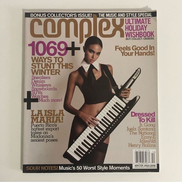 Complex Magazine Holiday Wish-book 2005/2006 Laisla Maria /Marc Buyers Guide - Picture 1 of 2